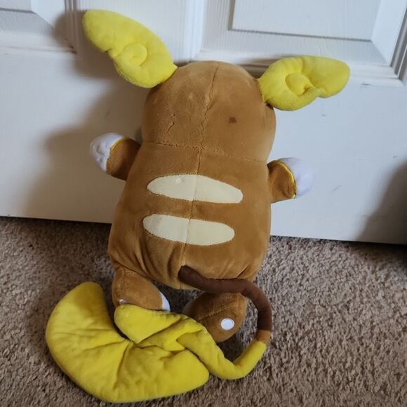 Pokemon Raichu Tomy Plush 13" - Picture 3 of 11